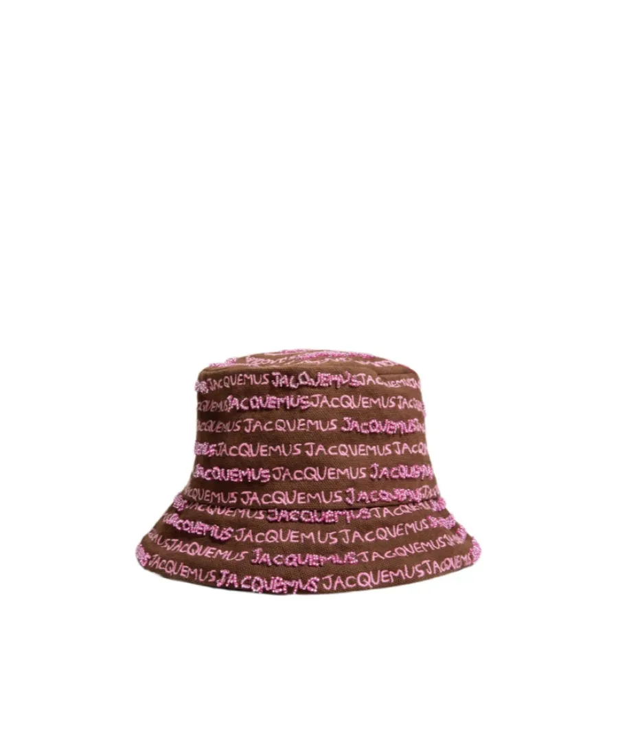 Embroidered Logo Fisherman's Hat