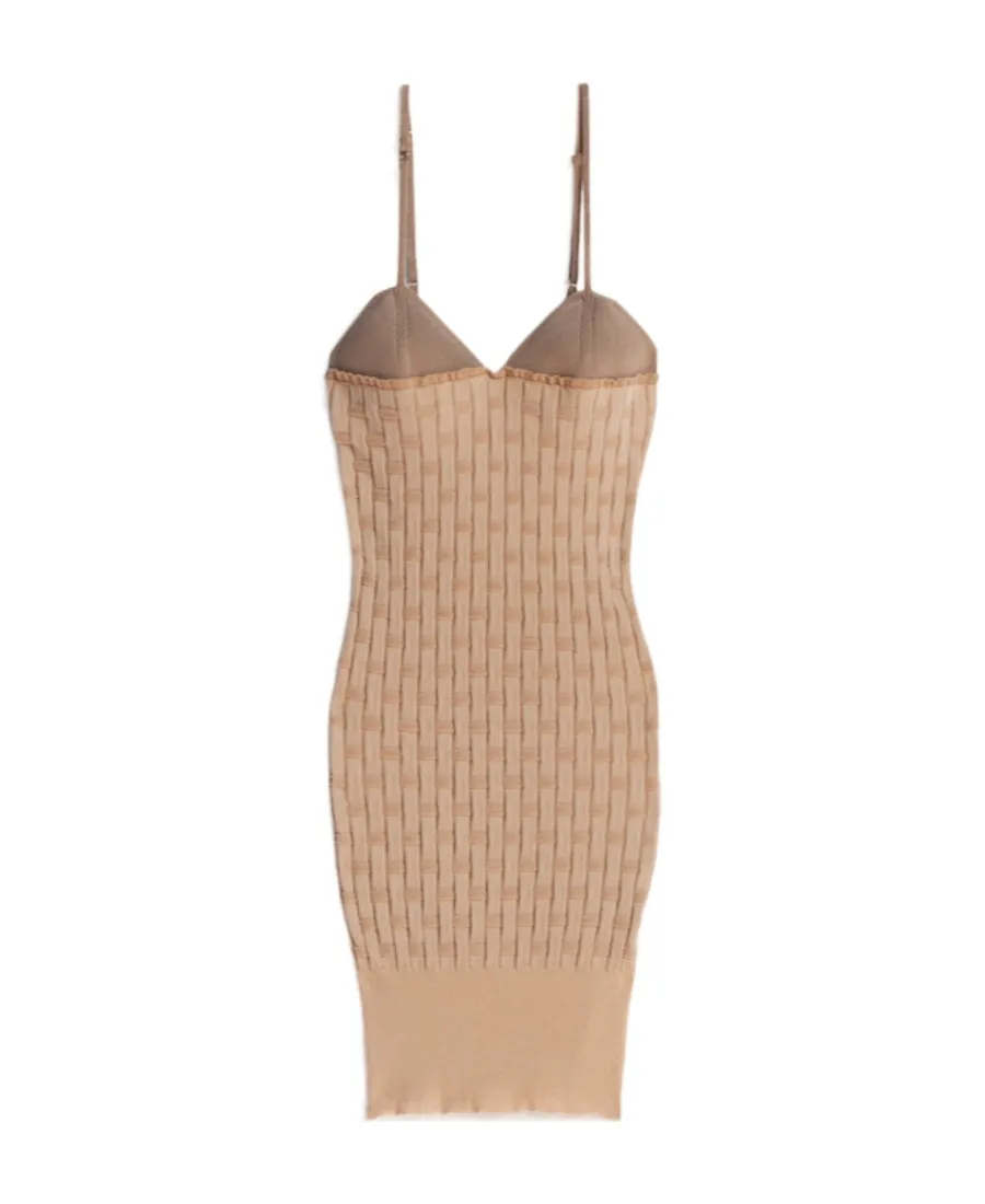 La Robe Maille Tecido Dress