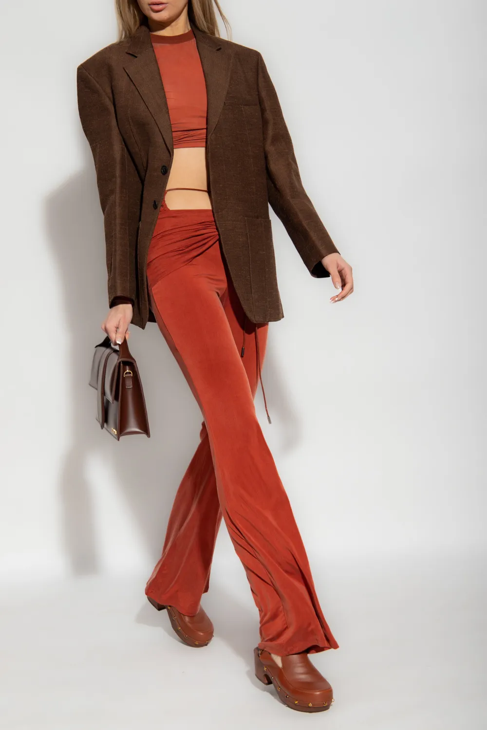 Le Pantalon Espelho Trousers