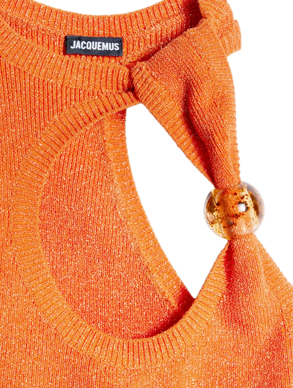 La Robe Brilho Lurex-Knit Minidress