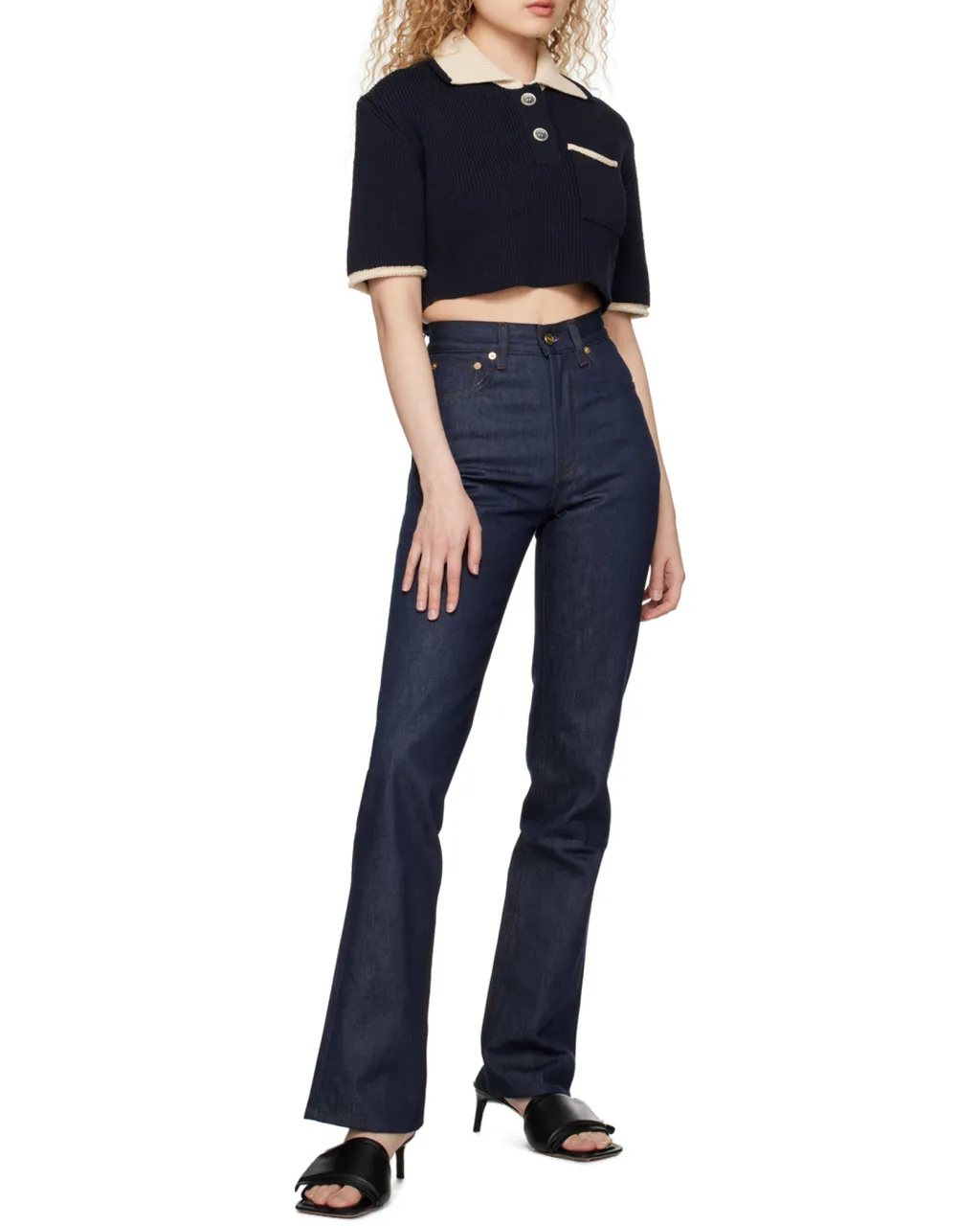Le De NÎMes Flared Jeans