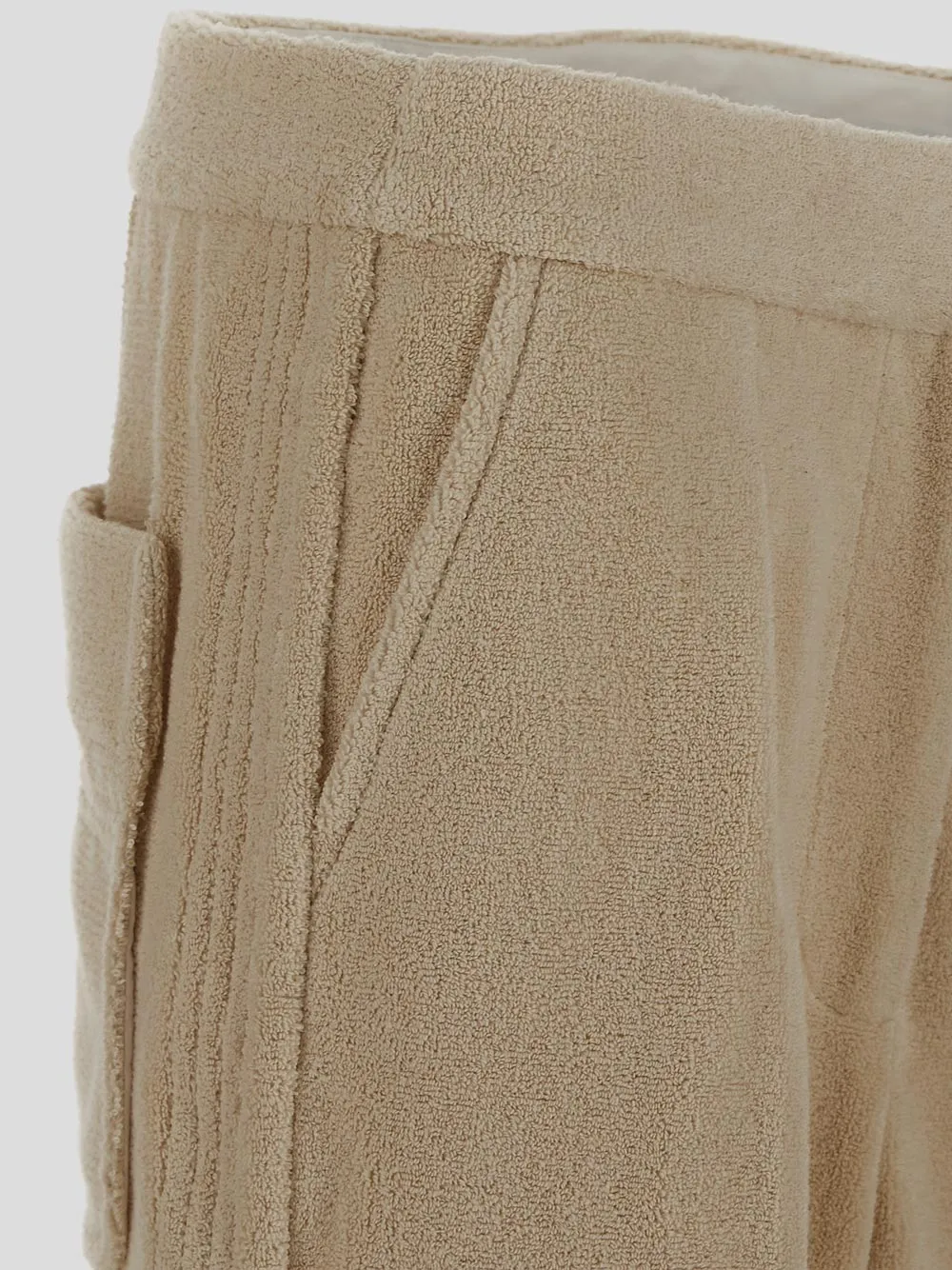 Wide-Leg Flared Trousers