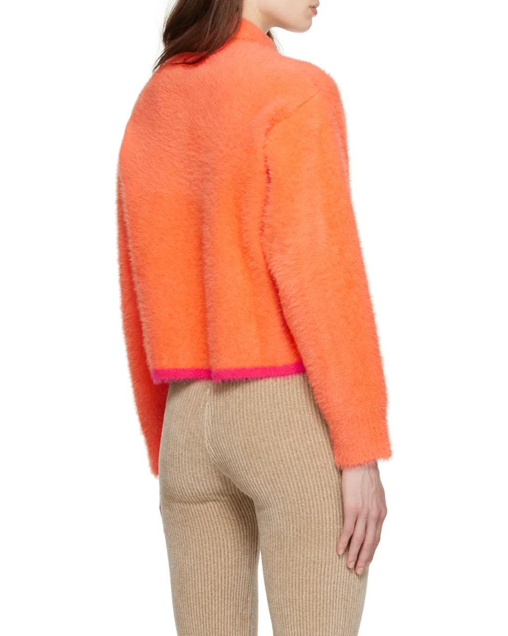 Long-Sleeved Polo Sweater