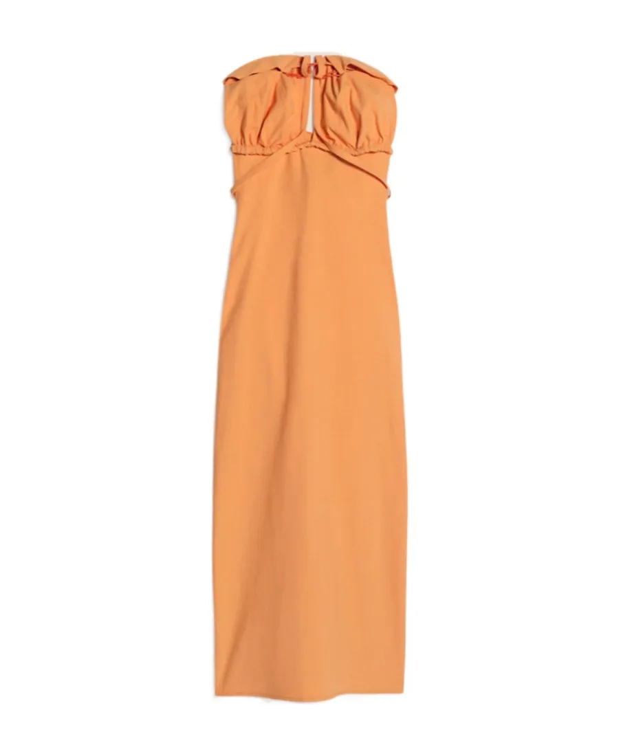Hollow Dress With Lace Design