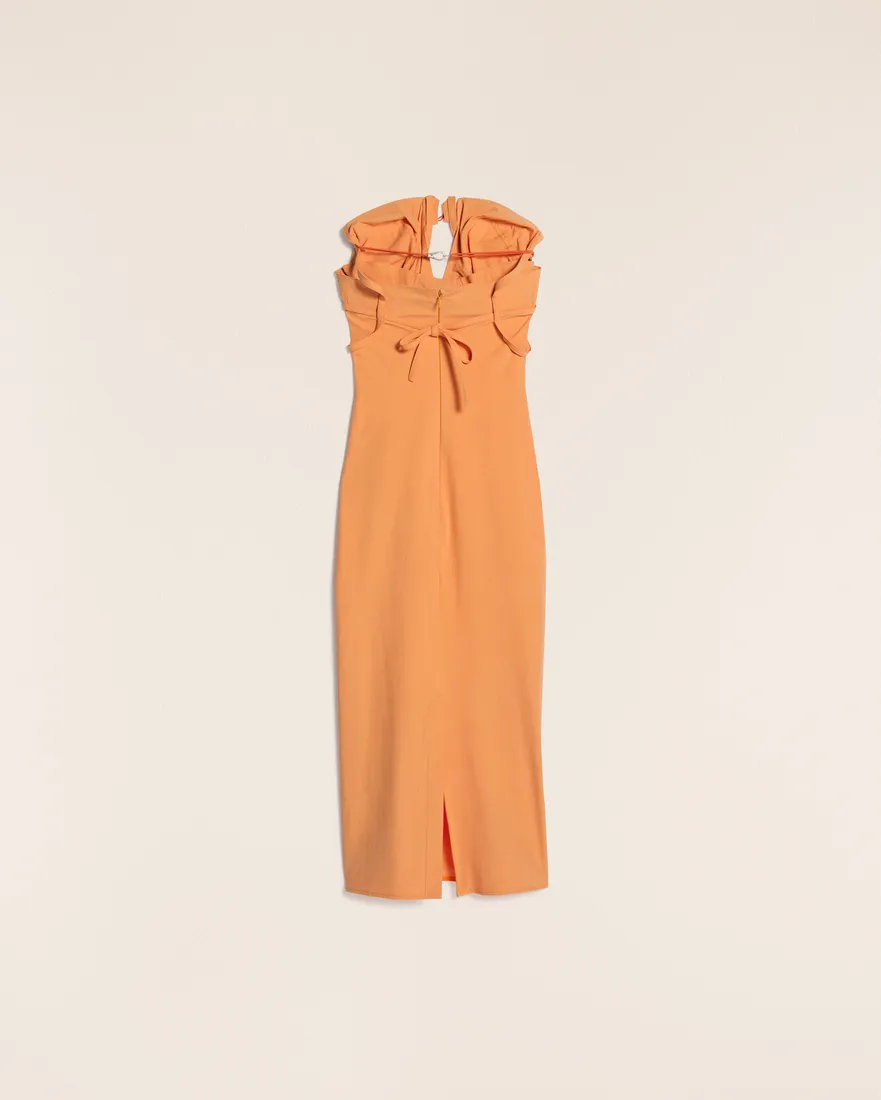 Hollow Dress With Lace Design