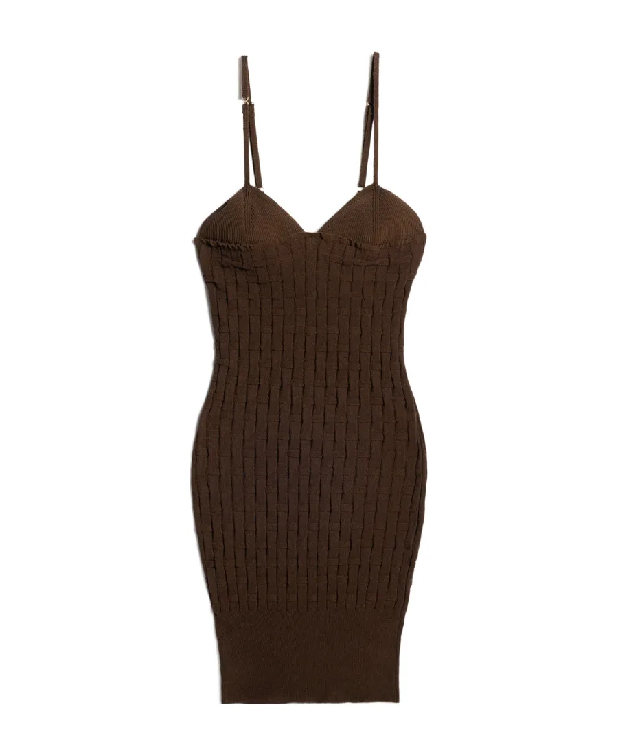La Robe Maille Tecido Dress