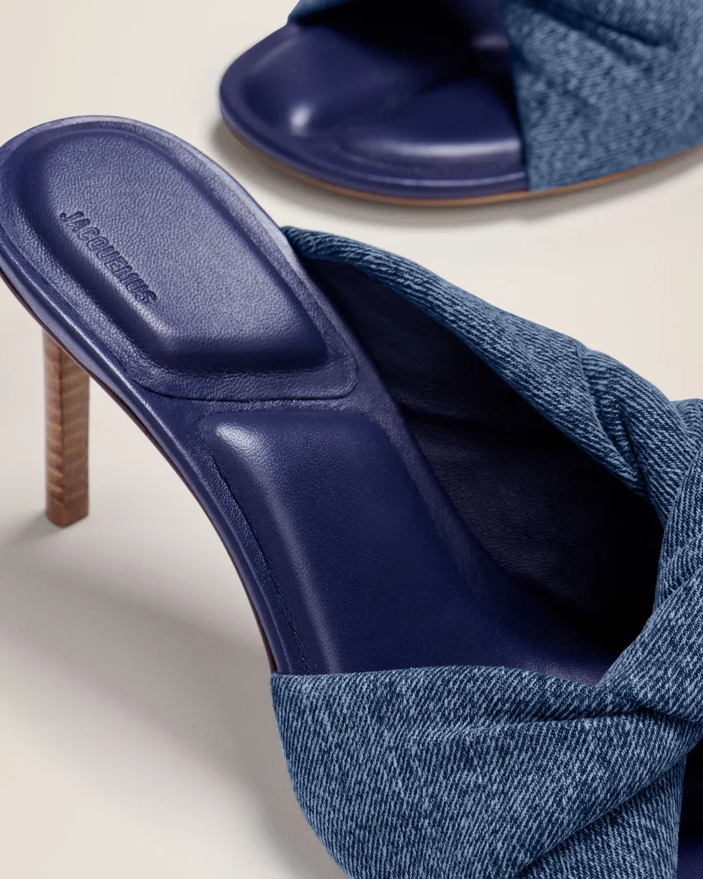 Twist Open Toe Mules