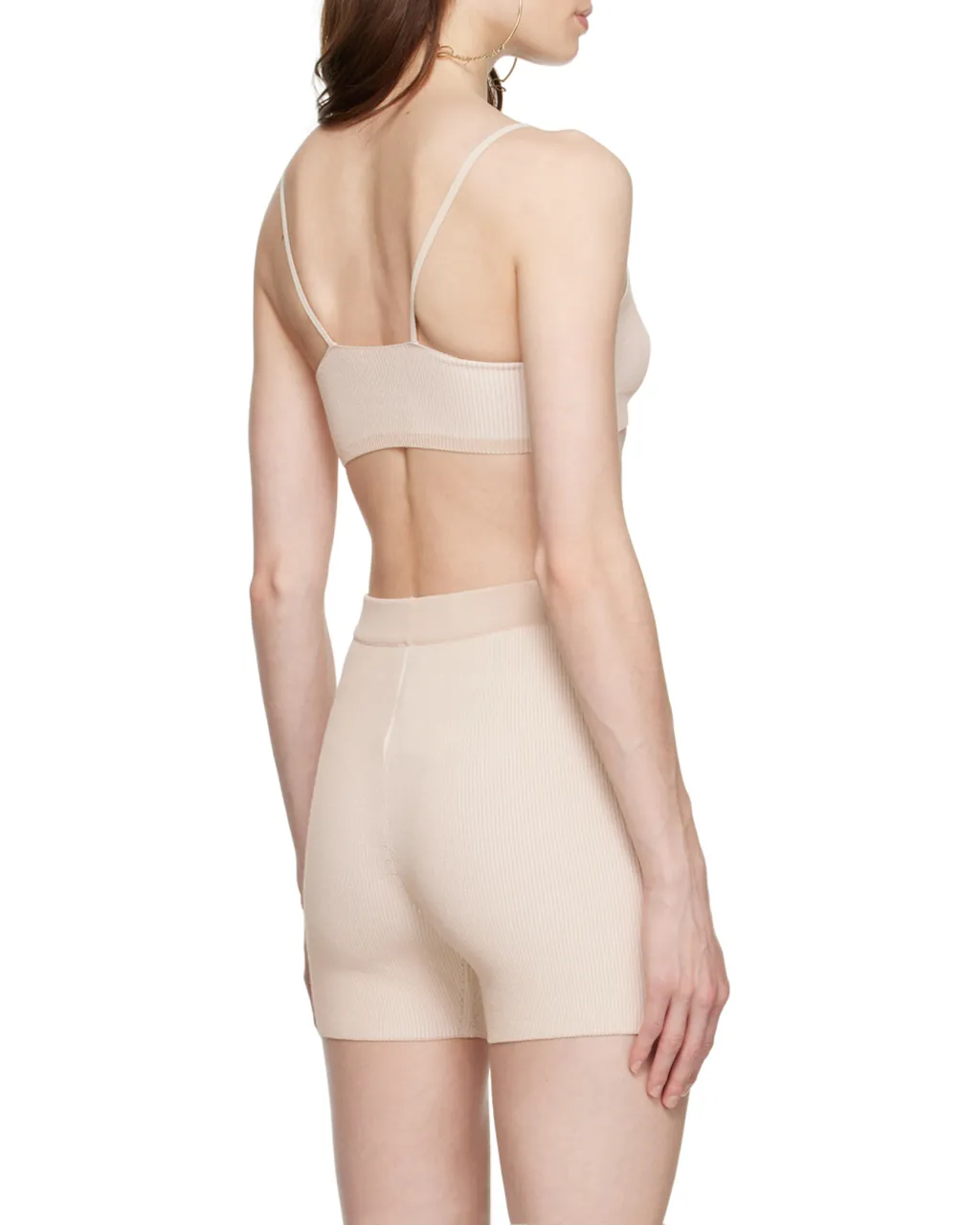 Pralu Logo-Plaque Cropped Top