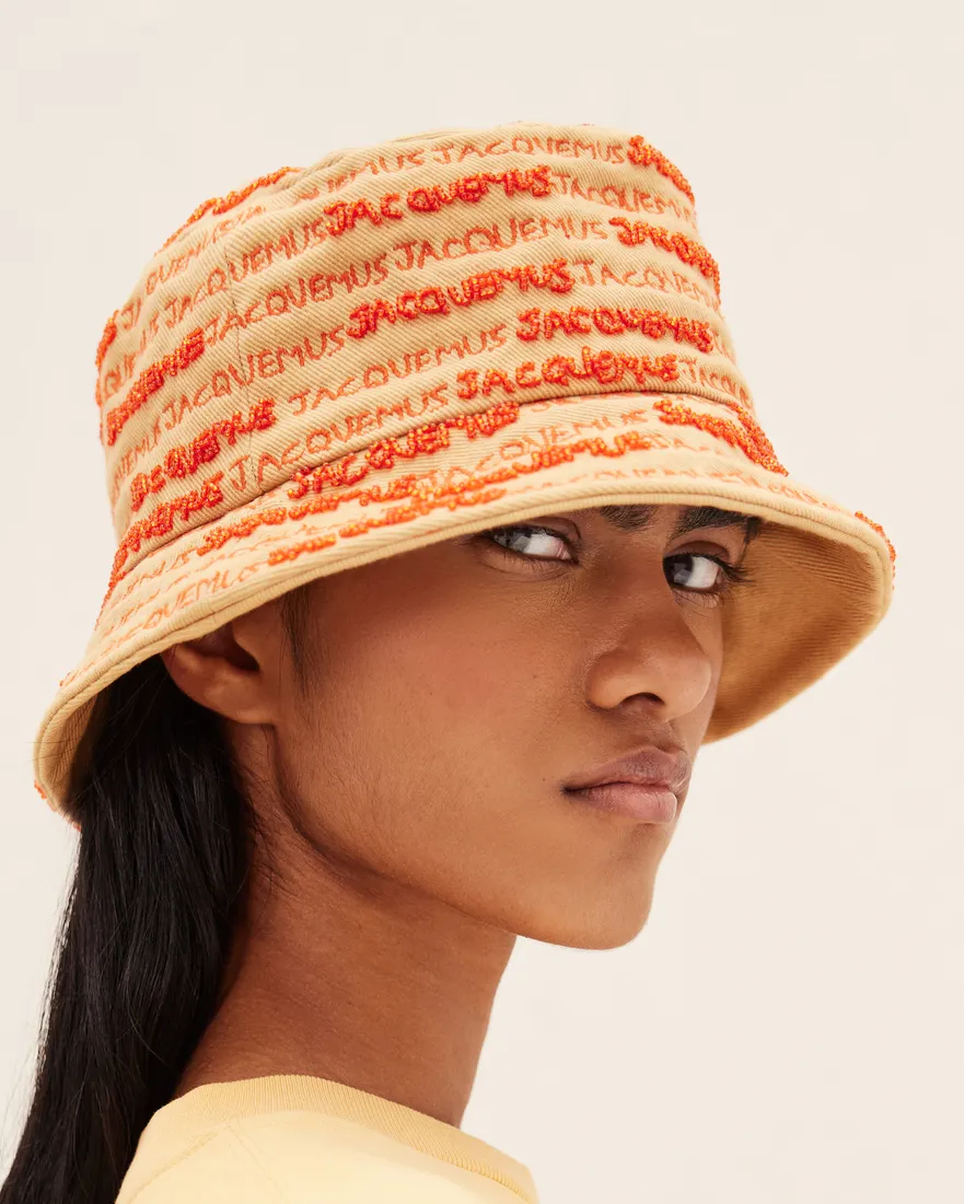 Le Bob Bordado Embroidered Logo Bucket Hat