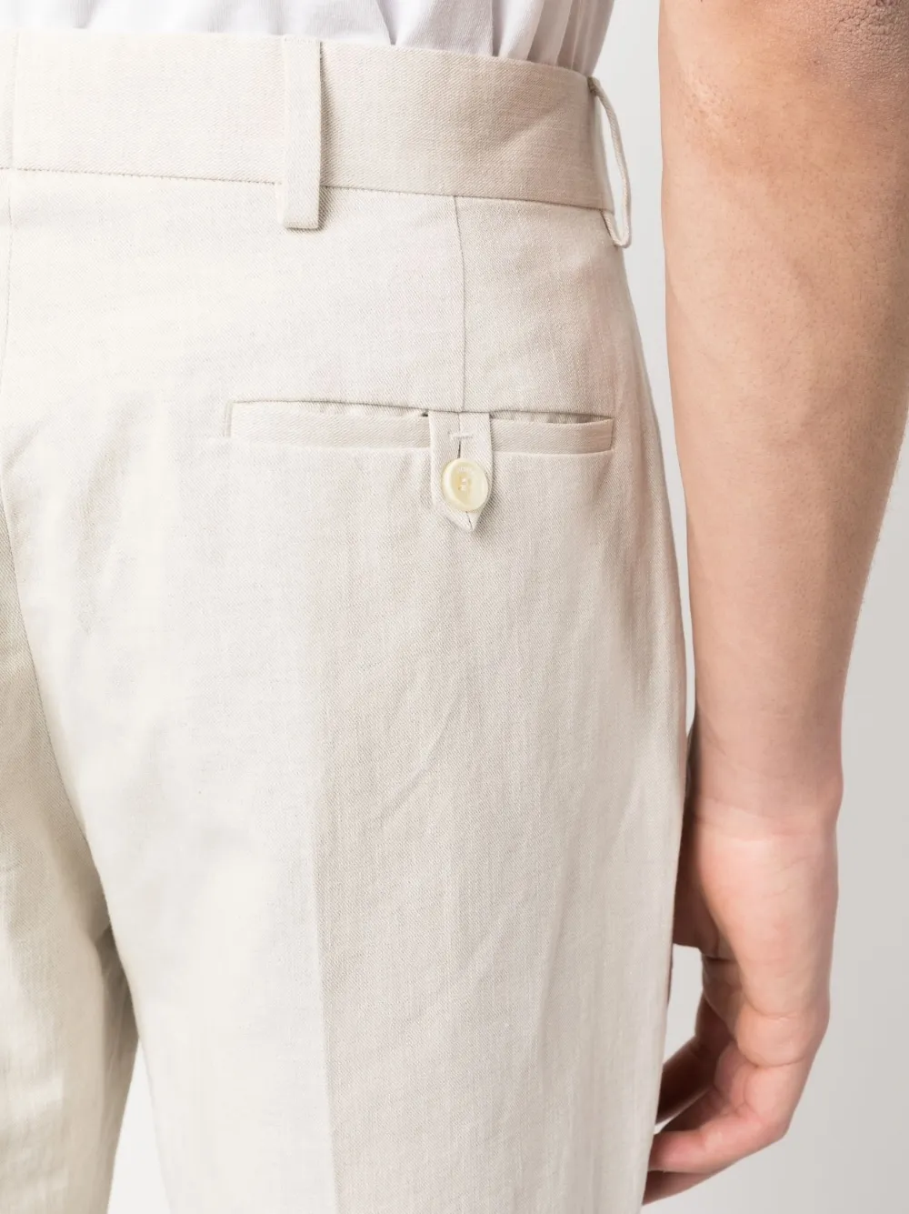 Le Pantalon Feijoa Mid-Rise Straight-Leg Trousers