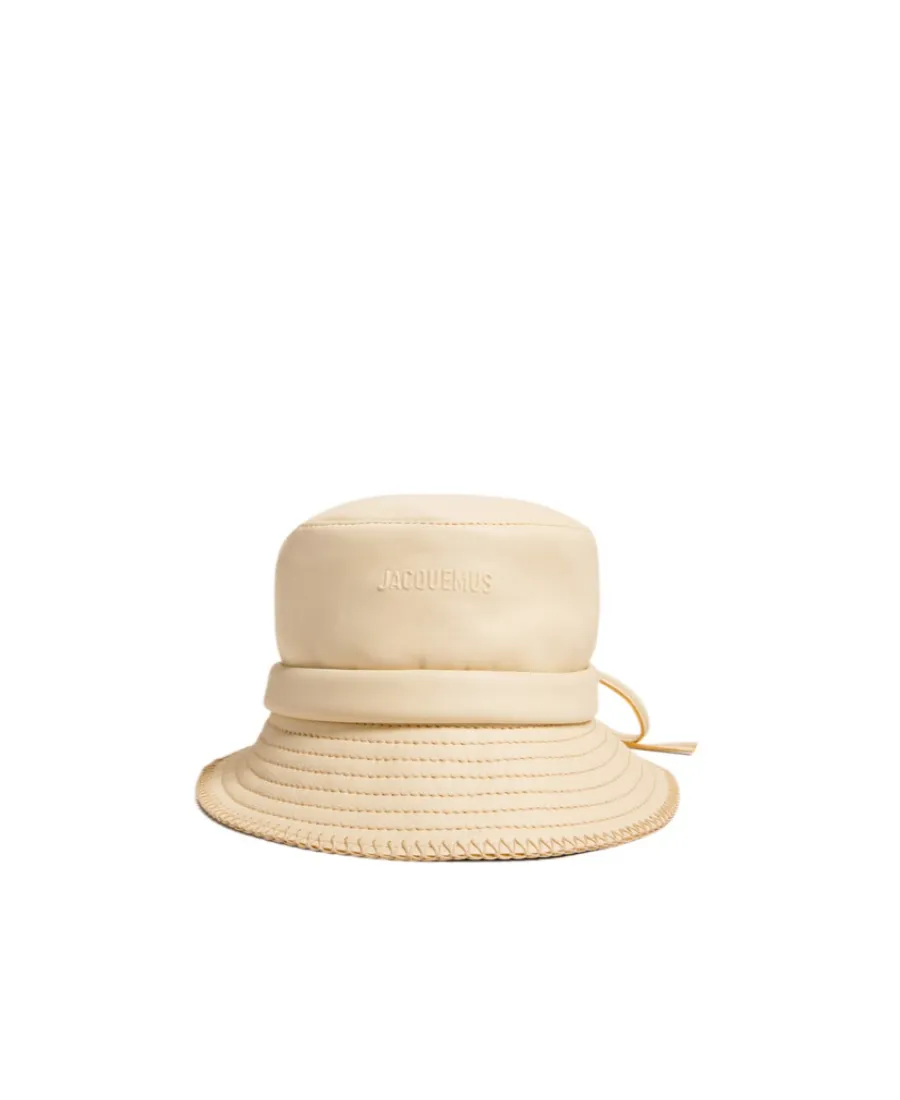 Tie-Fastening Bucket Hat