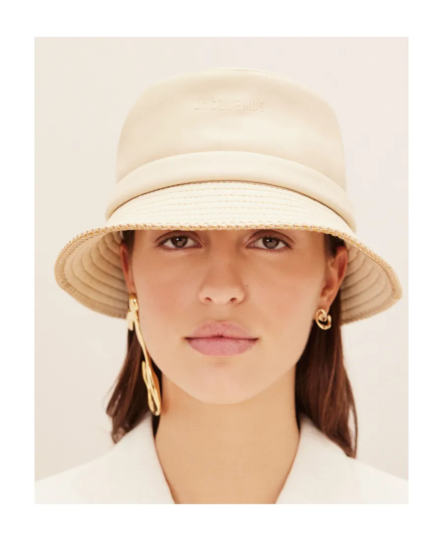 Tie-Fastening Bucket Hat
