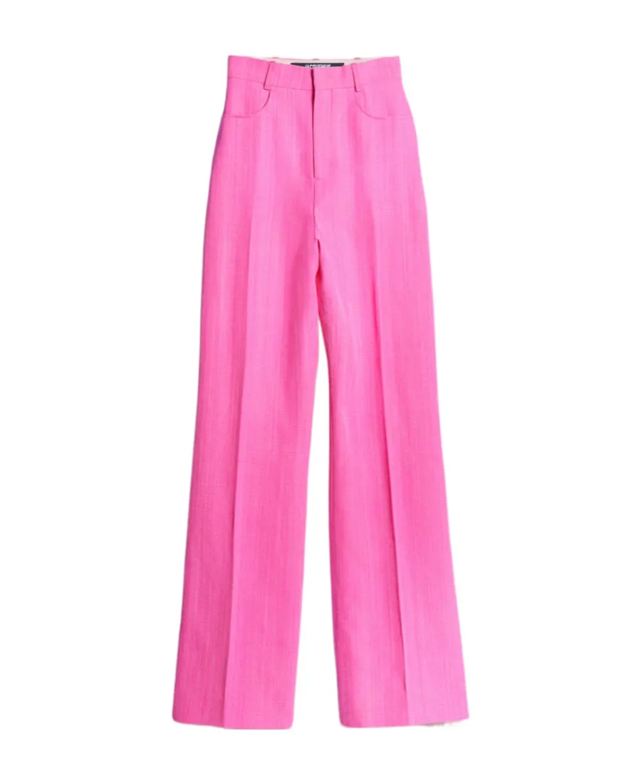 Sauge High-Waisted Trousers