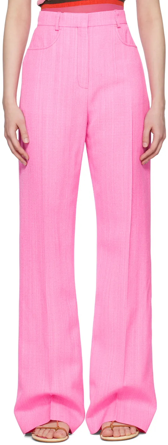 Sauge High-Waisted Trousers