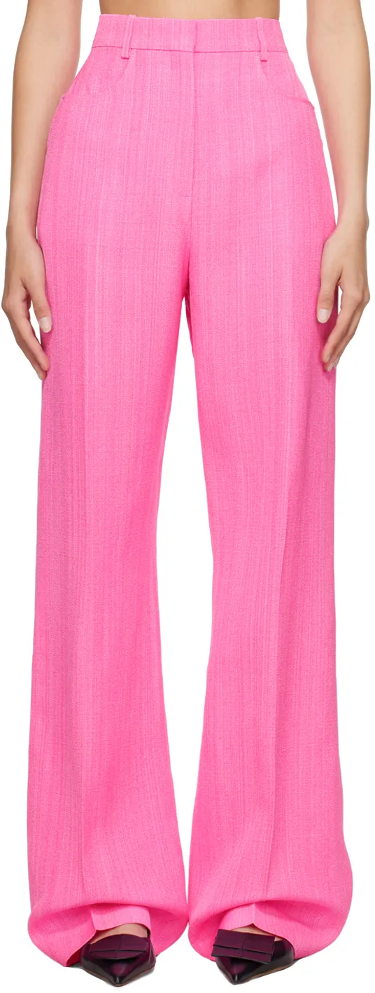 Sauge High-Waisted Trousers