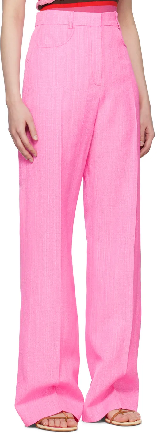 Sauge High-Waisted Trousers