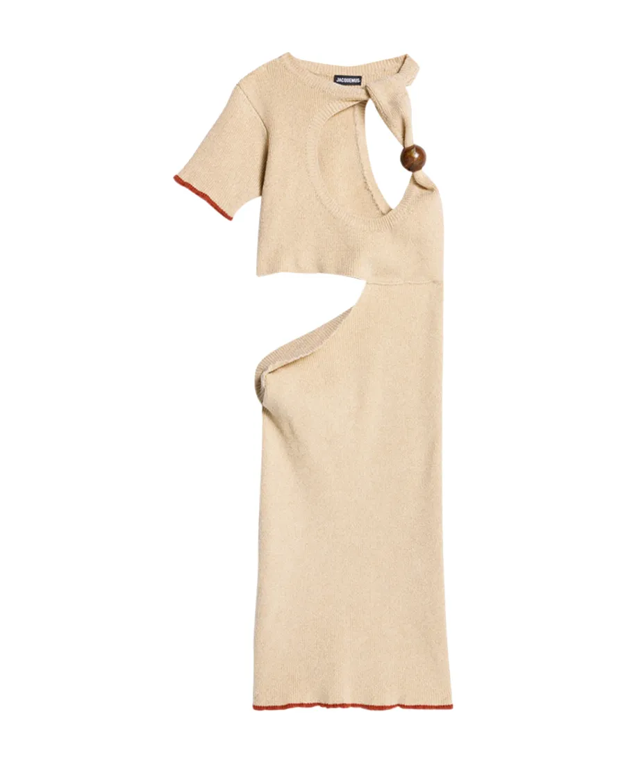 La Robe Brilho Lurex-Knit Minidress