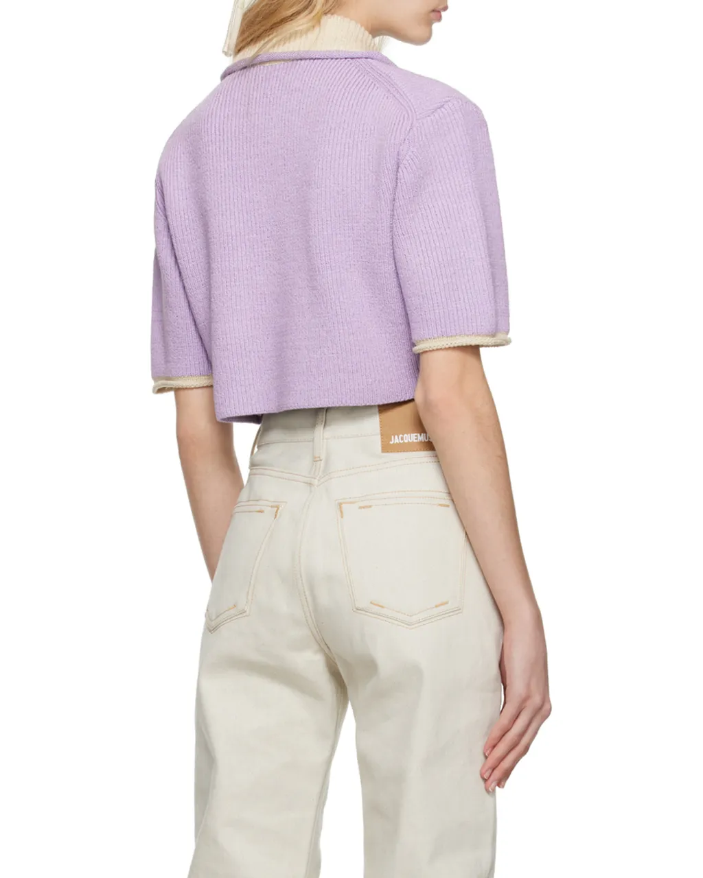 Le Polo Ribbed Knit Top