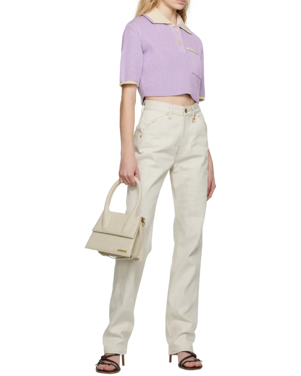 Le Polo Ribbed Knit Top