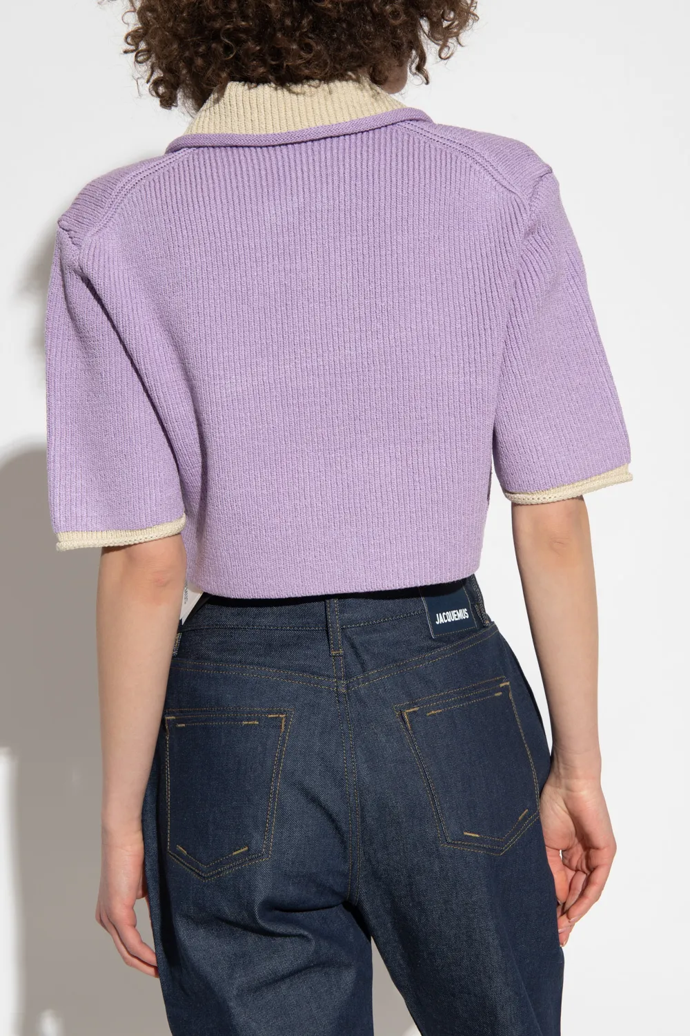 Le Polo Ribbed Knit Top