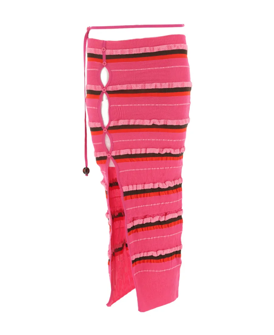 La Jupe Maille Concha Midi Skirt