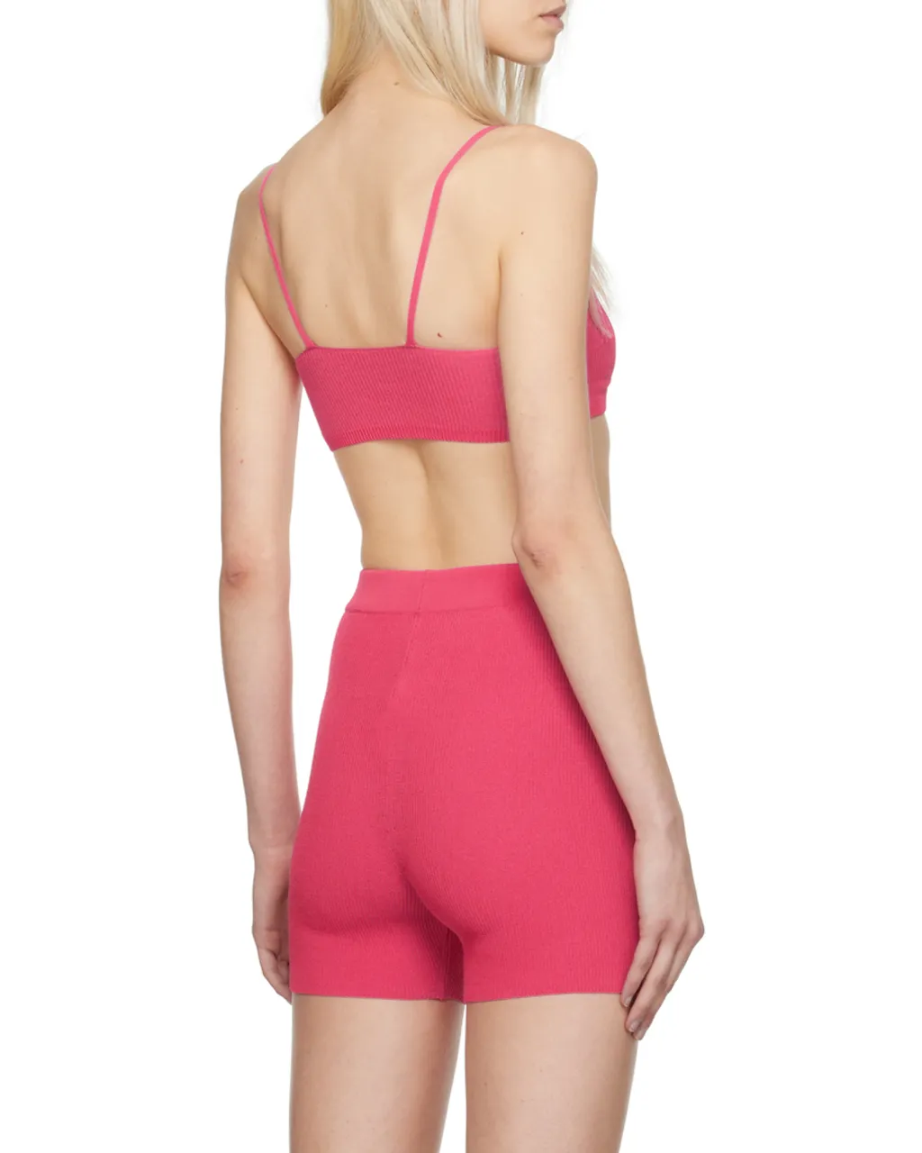 Pralu Logo-Plaque Cropped Top