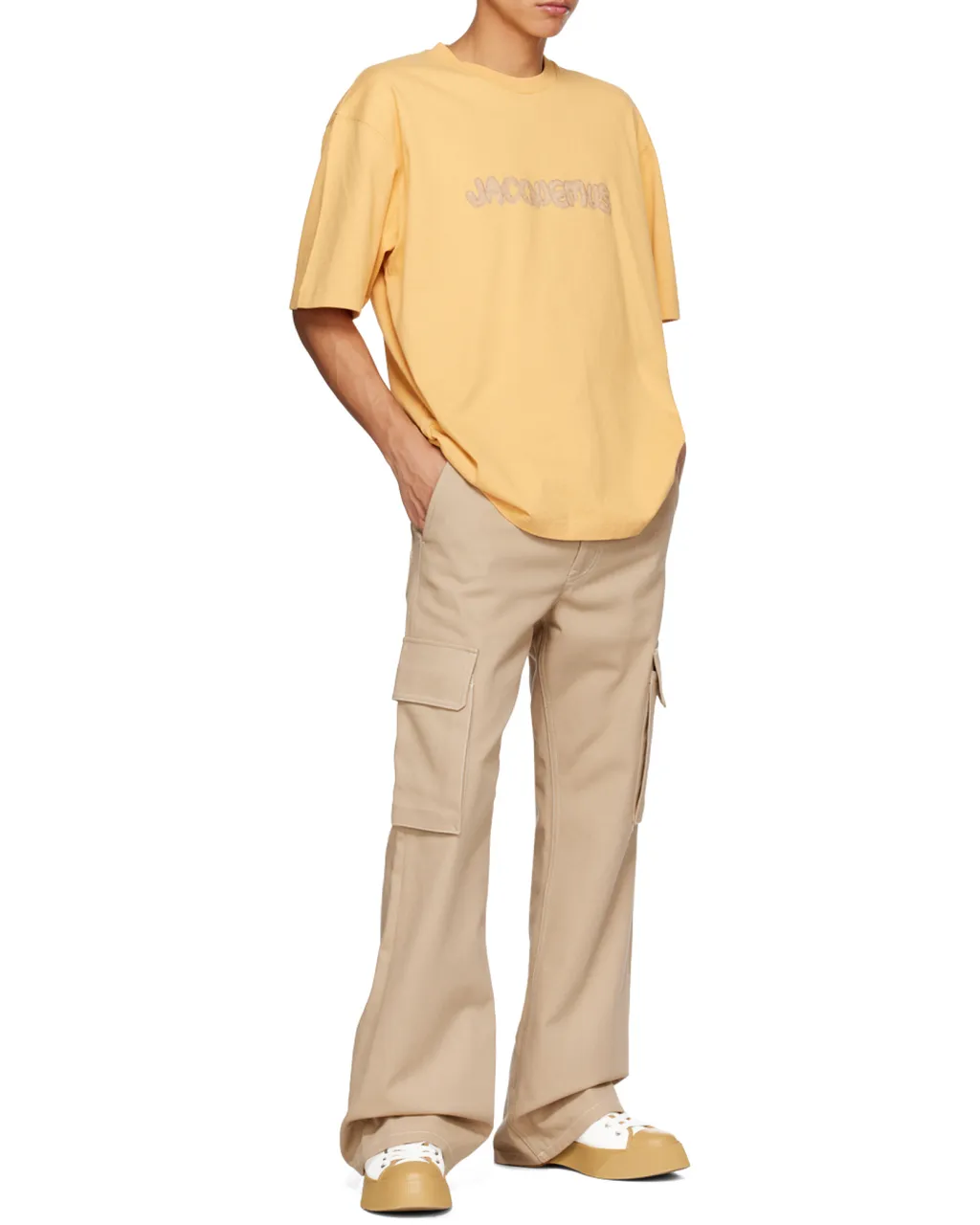 Raphia Embroidered Logo T-Shirt