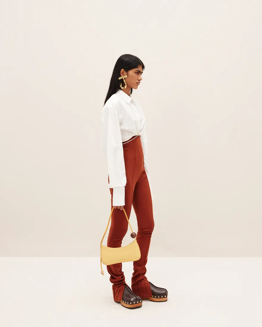 Long-Sleeve Crop Shirt