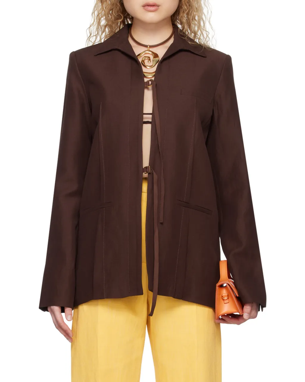 La Veste Amaro Crepe Blazer