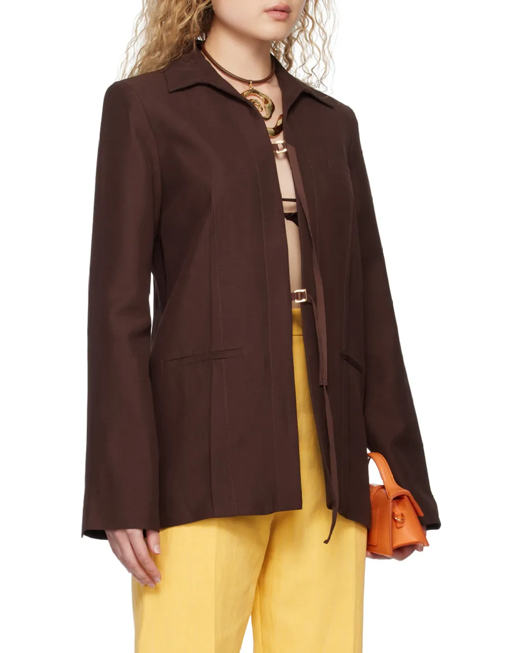 La Veste Amaro Crepe Blazer