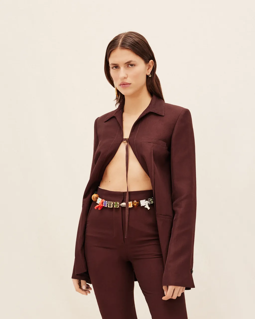 La Veste Amaro Crepe Blazer