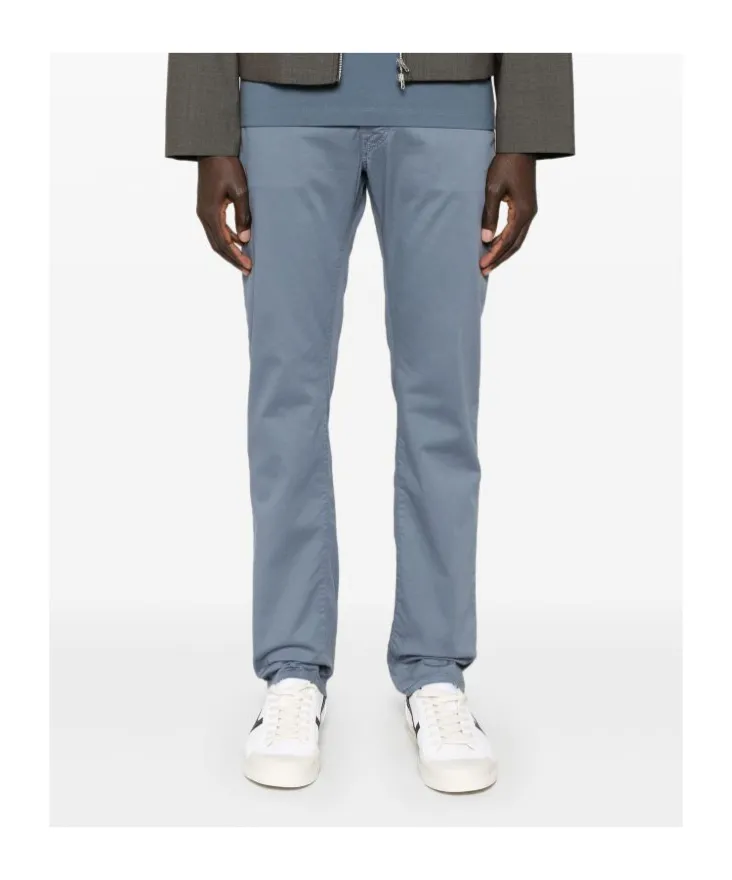 Belt-Loop Casual Pants