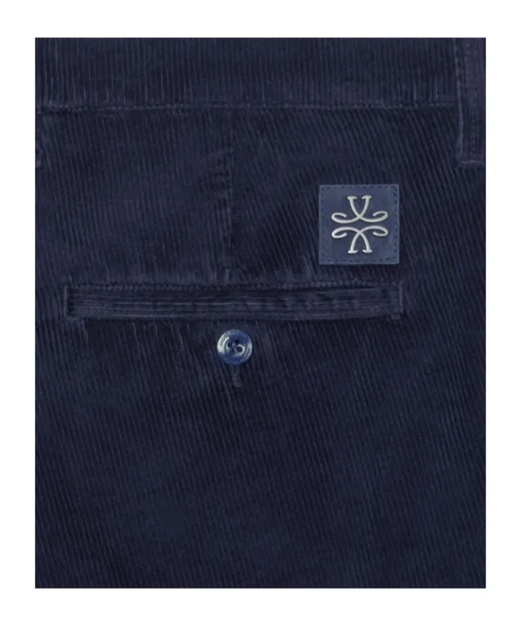 Slim-Fit Corduroy Trousers