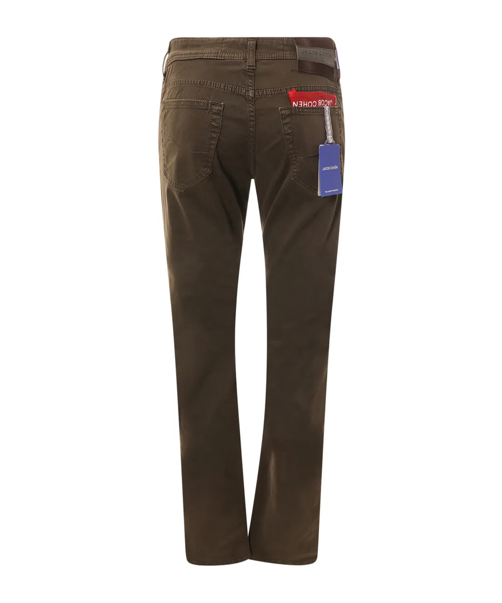 Logo-Patch Straight-Leg Jeans