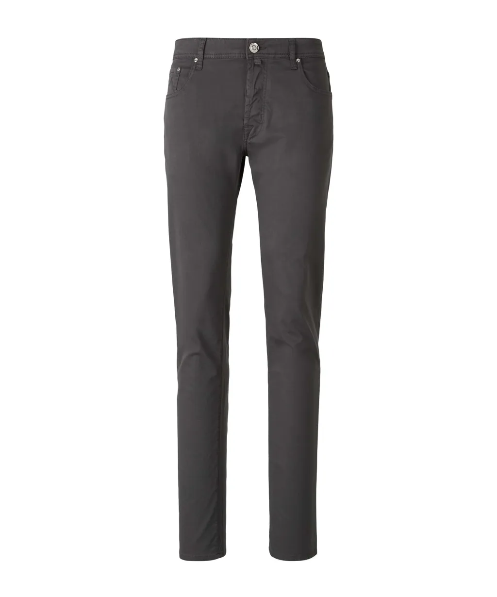 Bard Logo Patch Slim-Fit Jeans