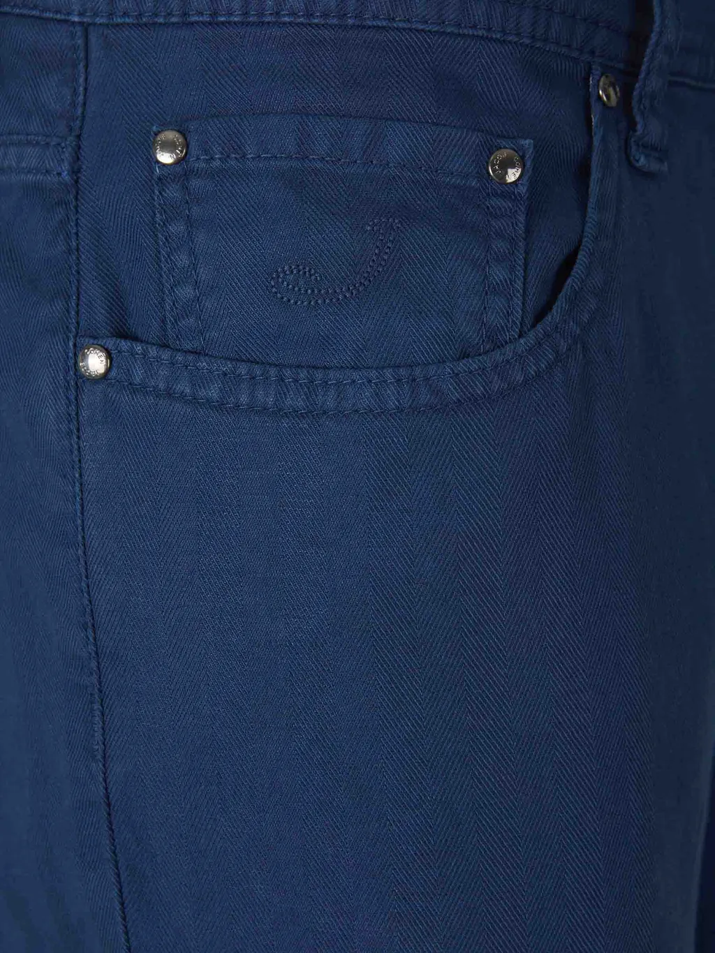 Logo Patch Slim-Fit Jeans