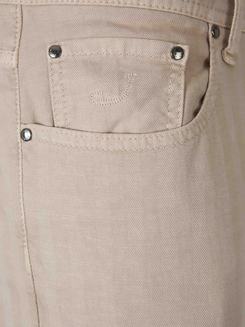 Logo Patch Slim-Fit Jeans