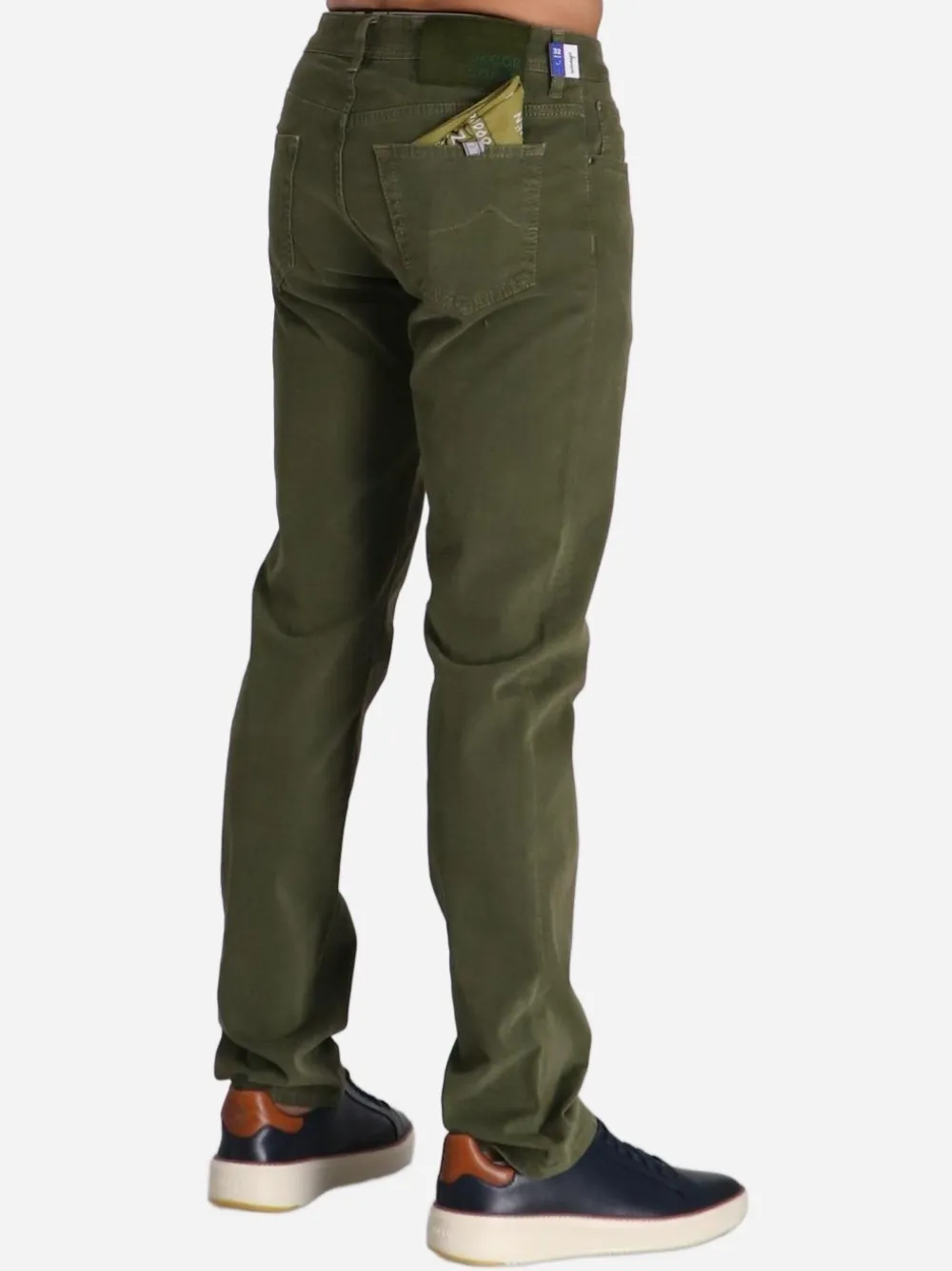Logo-Patch Straight-Leg Jeans