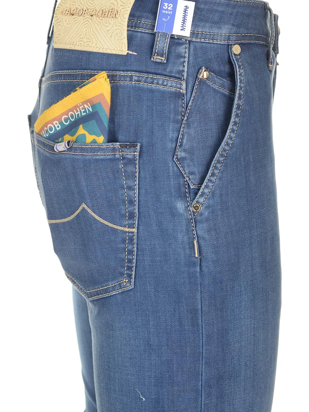 Belt Ring Denim Trousers
