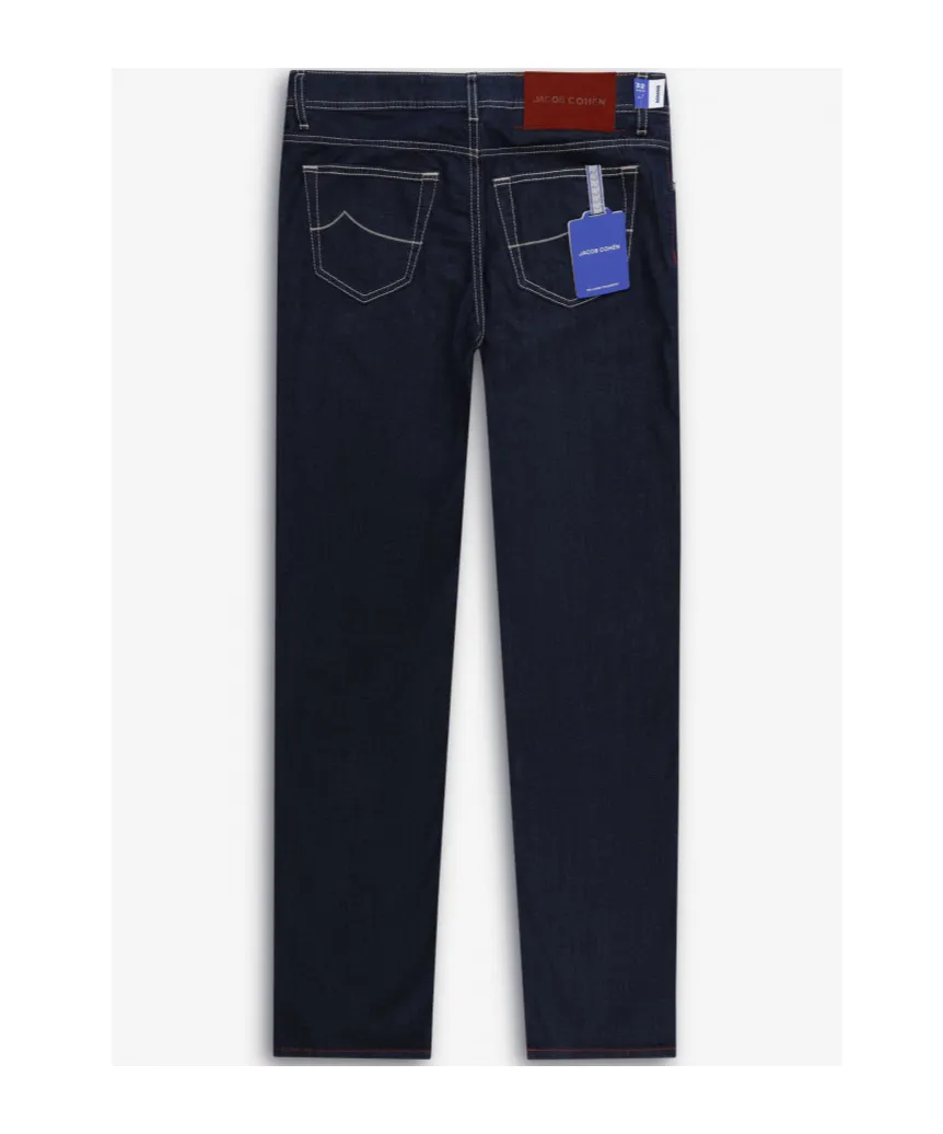 Logo Patch Straight-Leg Jeans