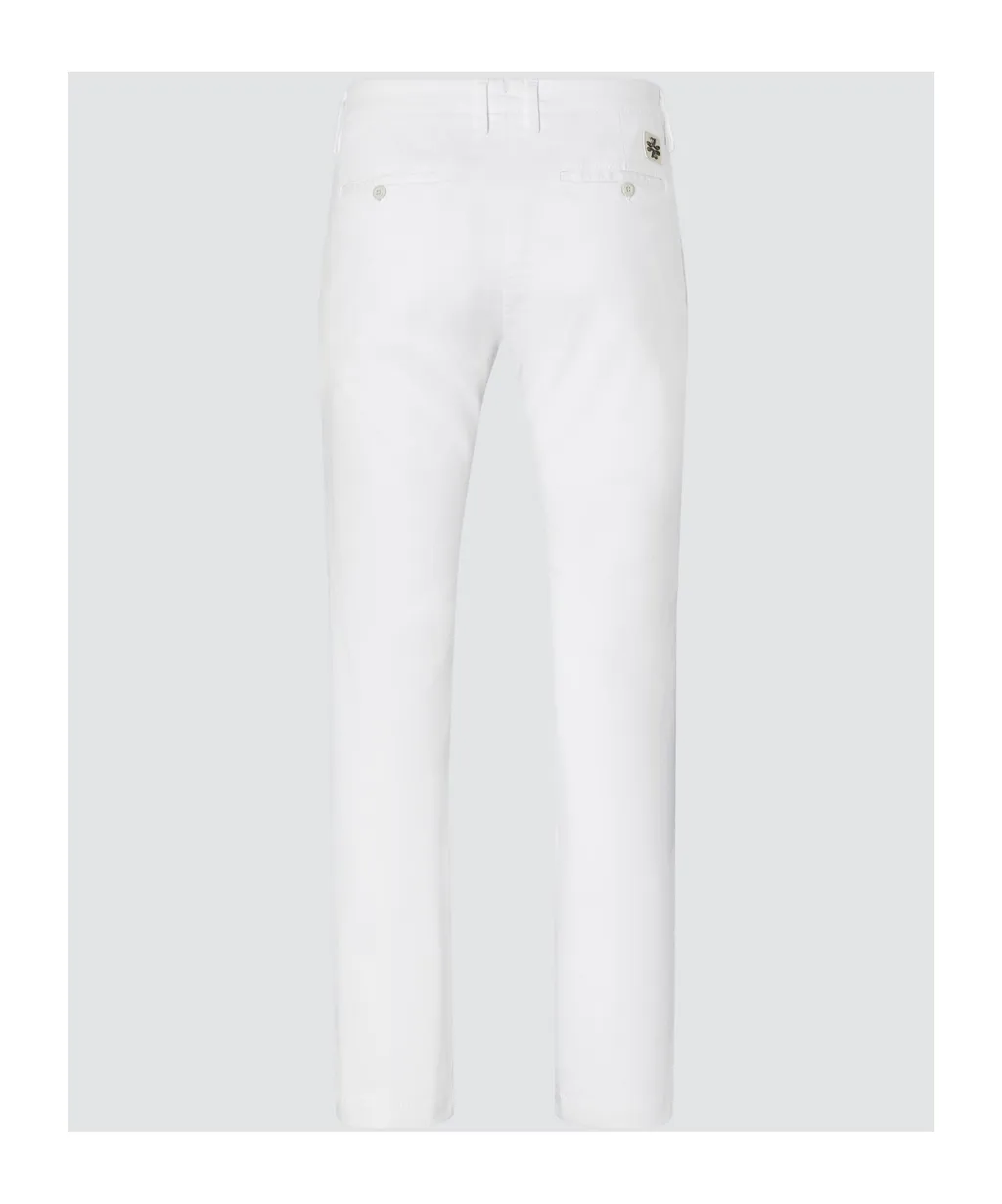 Bobby Logo Patch Low-Rise Trousers