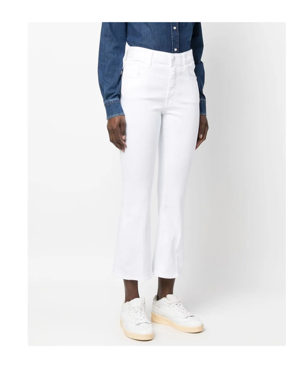 Victoria Crop Flare Trousers