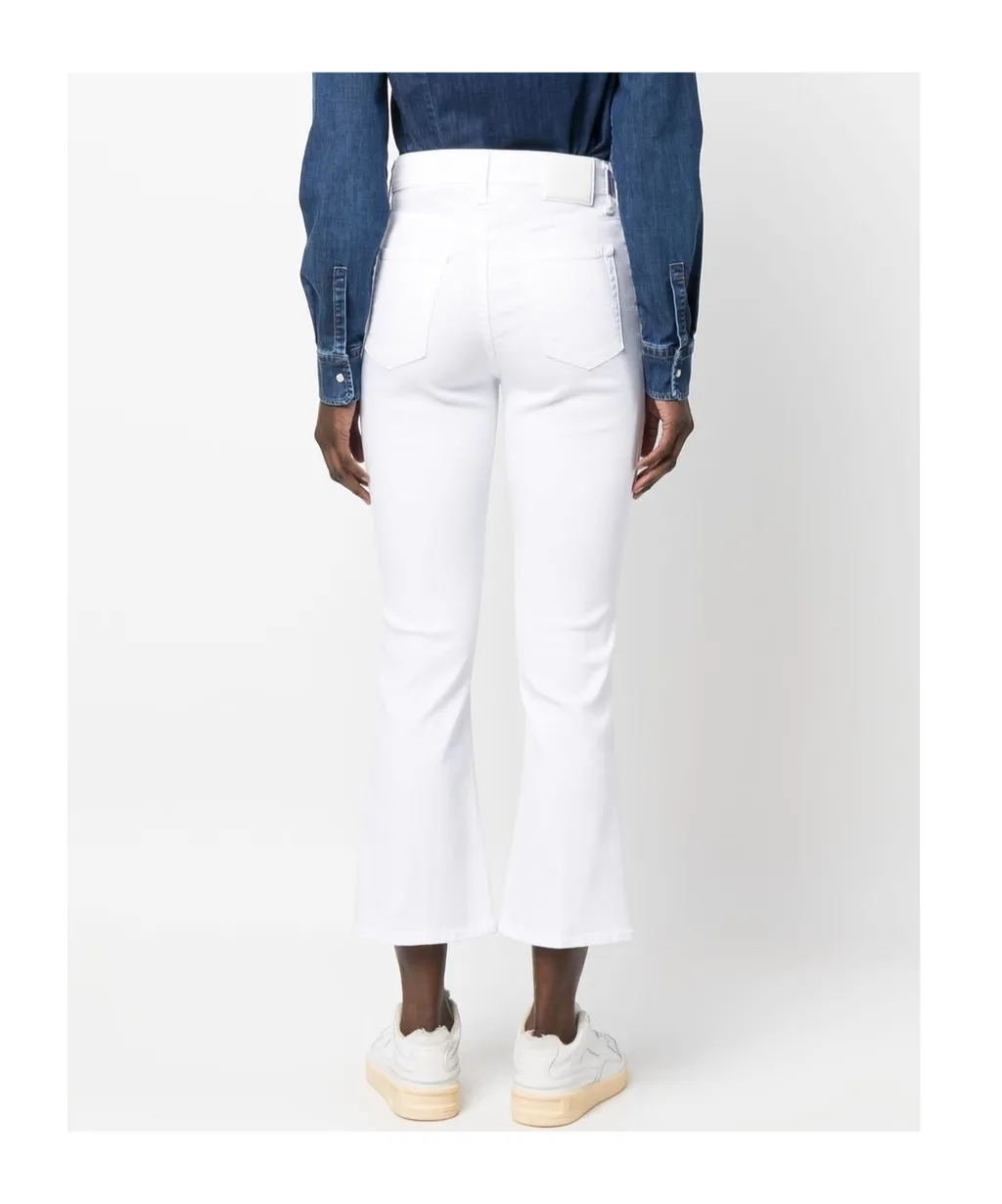 Victoria Crop Flare Trousers
