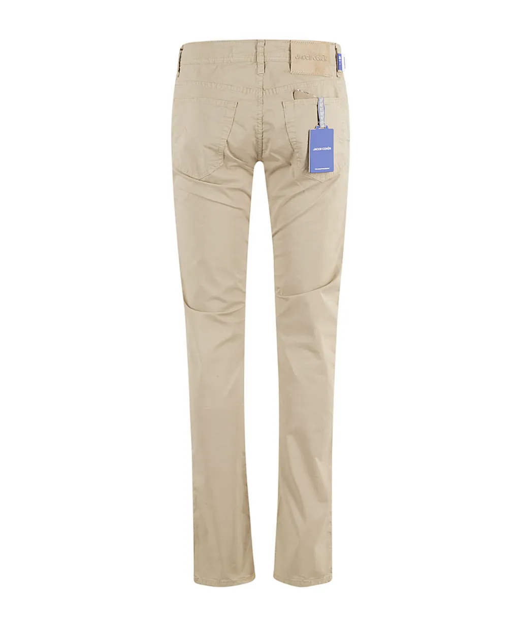 Logo-Embroidered Straight Trousers