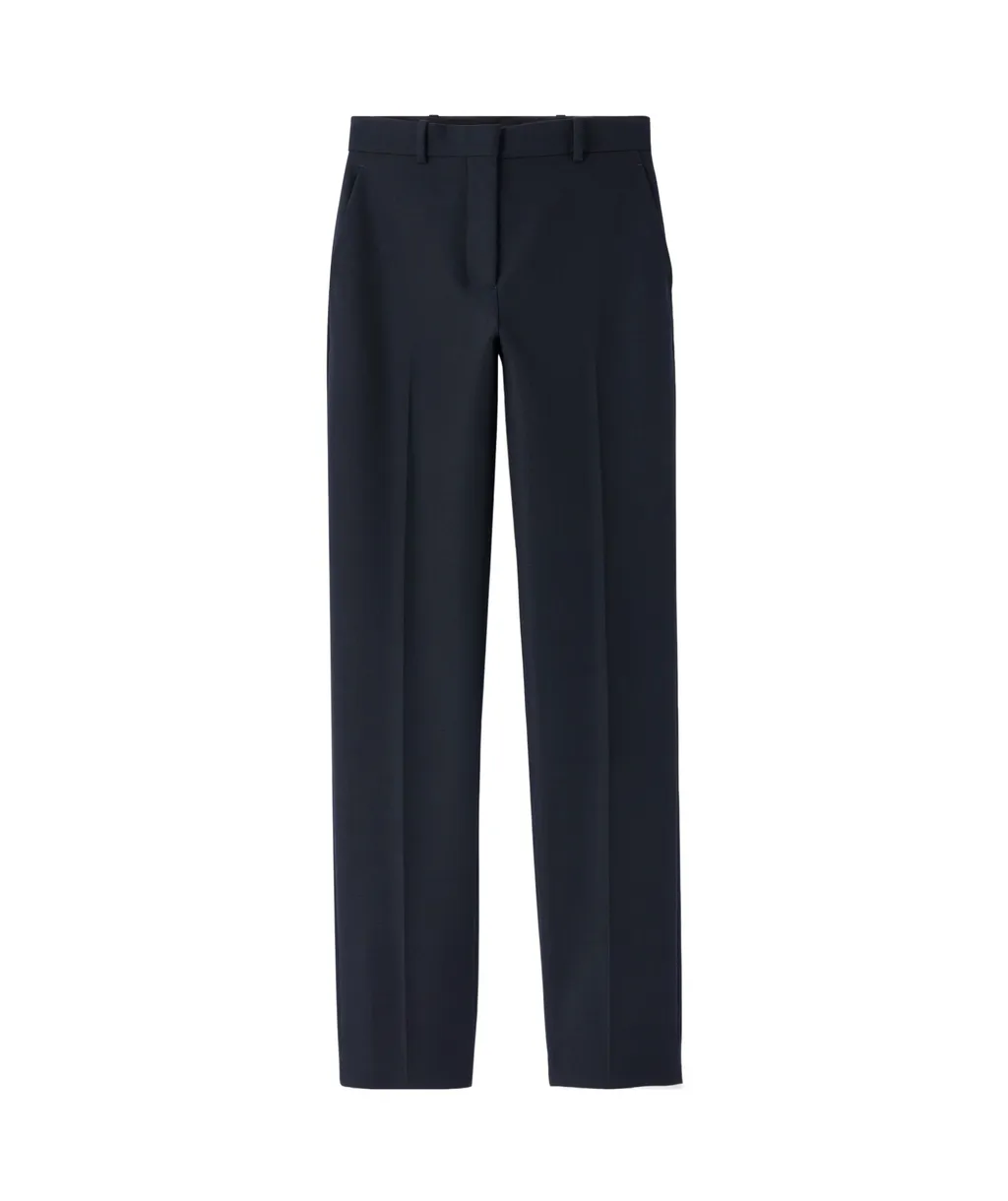 Straight-Leg Trousers