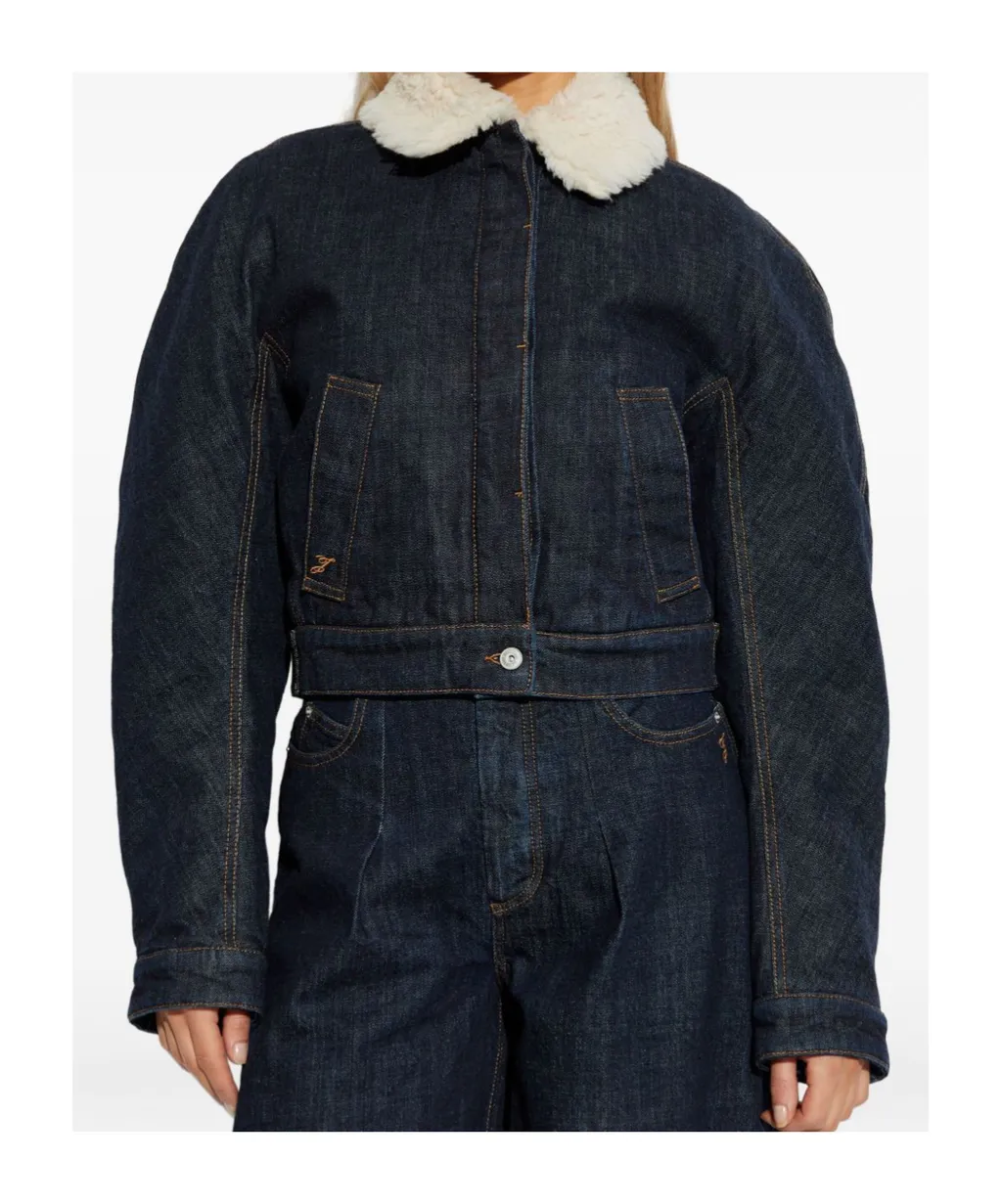 The Ovalo De-NÎMes Denim Bomber Jacket