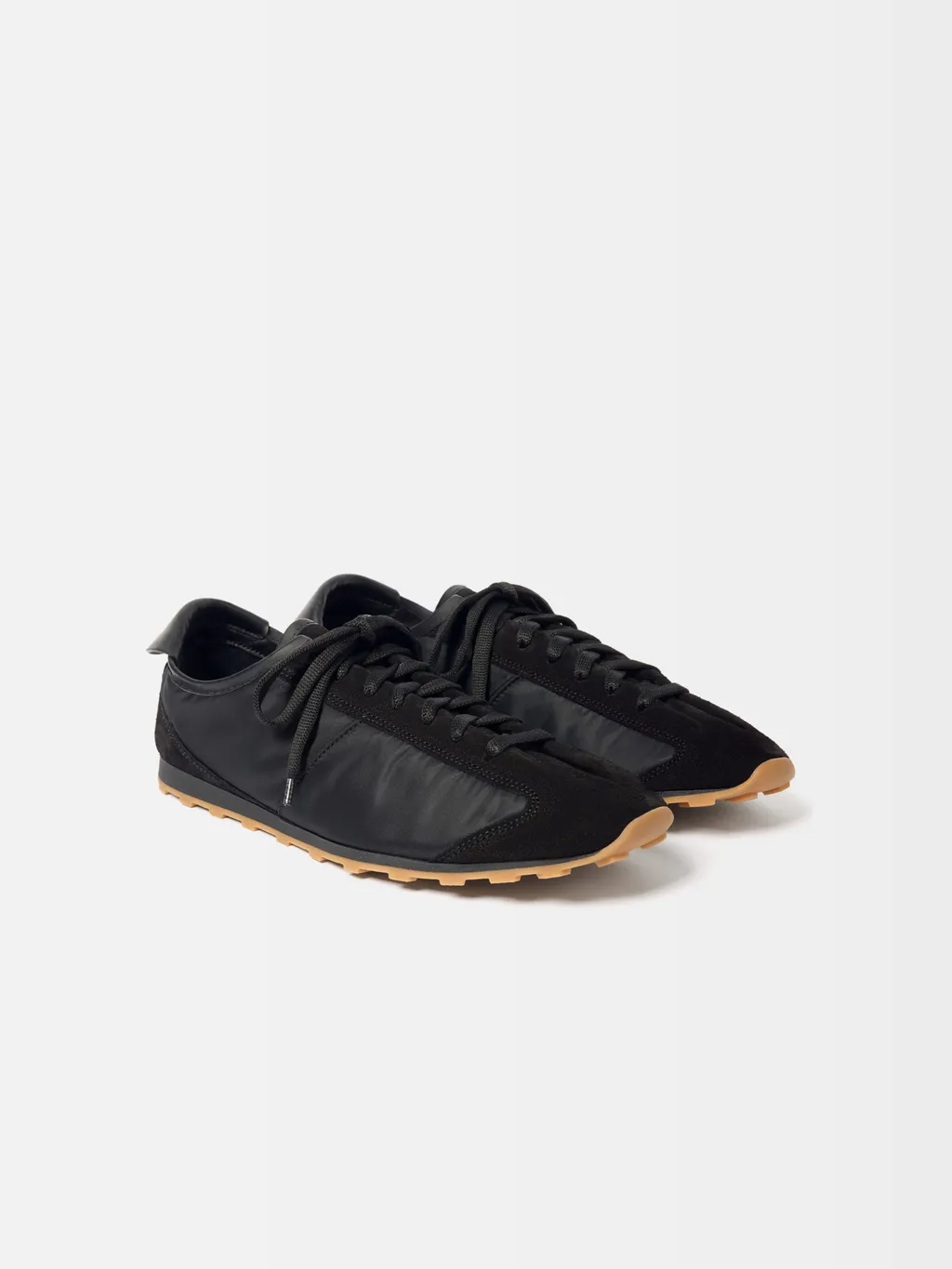 Pointed-Toe Tennis Sneakers