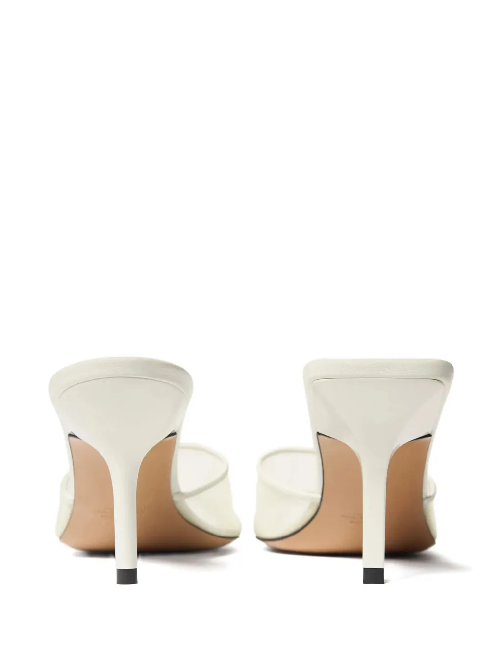 Open Toe Stiletto Heel Mules