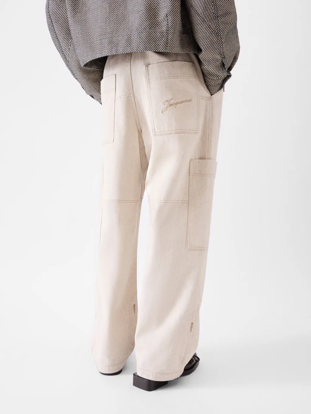 The Carré De-NÎMes Denim Cargo Pants