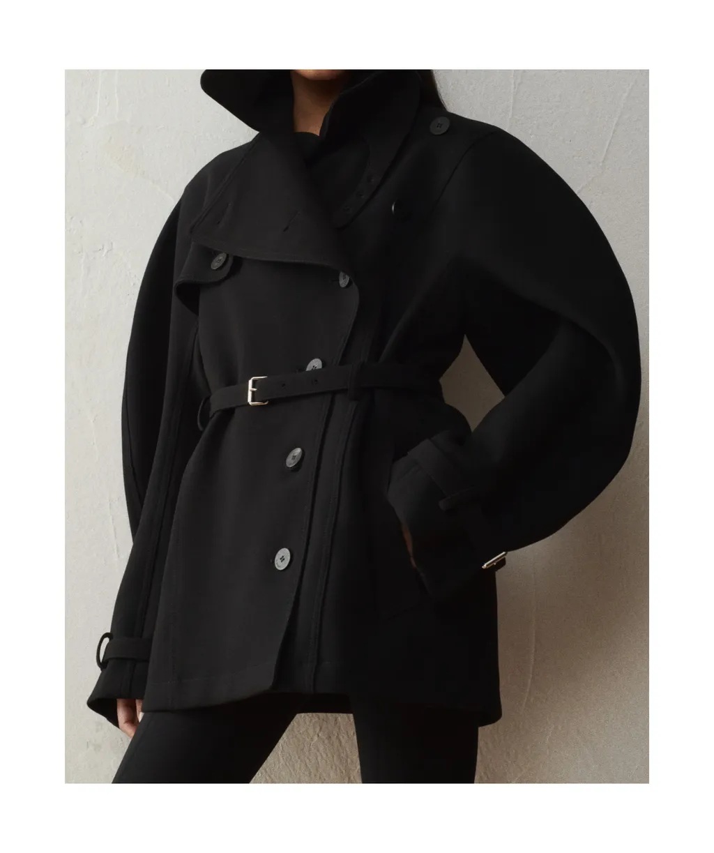 The Short Ovalo Trench Coat